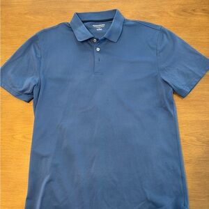 Amazon Essentials Men's Classic Blue Polo Shirt